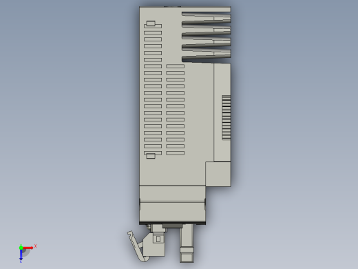 MBDKT2510E伺服控制器俯视缩略图