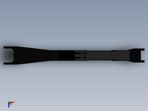 挖掘机动臂俯视缩略图