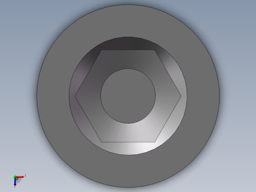 气动接头-堵头ABP-01(1分)俯视缩略图