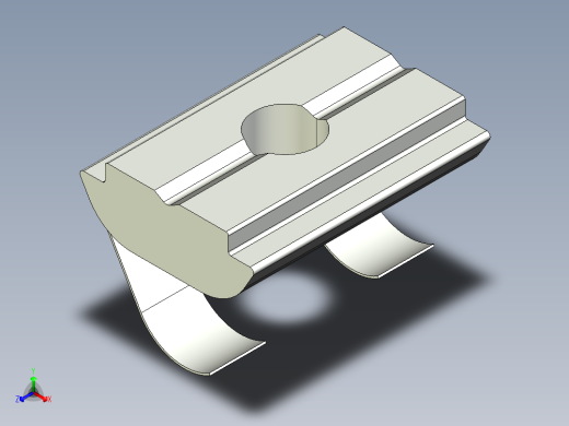 型材-BR 10 SLOT M6 SPRING BLOCK KJN529299