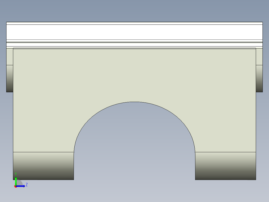型材-BR 10 SLOT M6 SPRING BLOCK KJN529299左视图