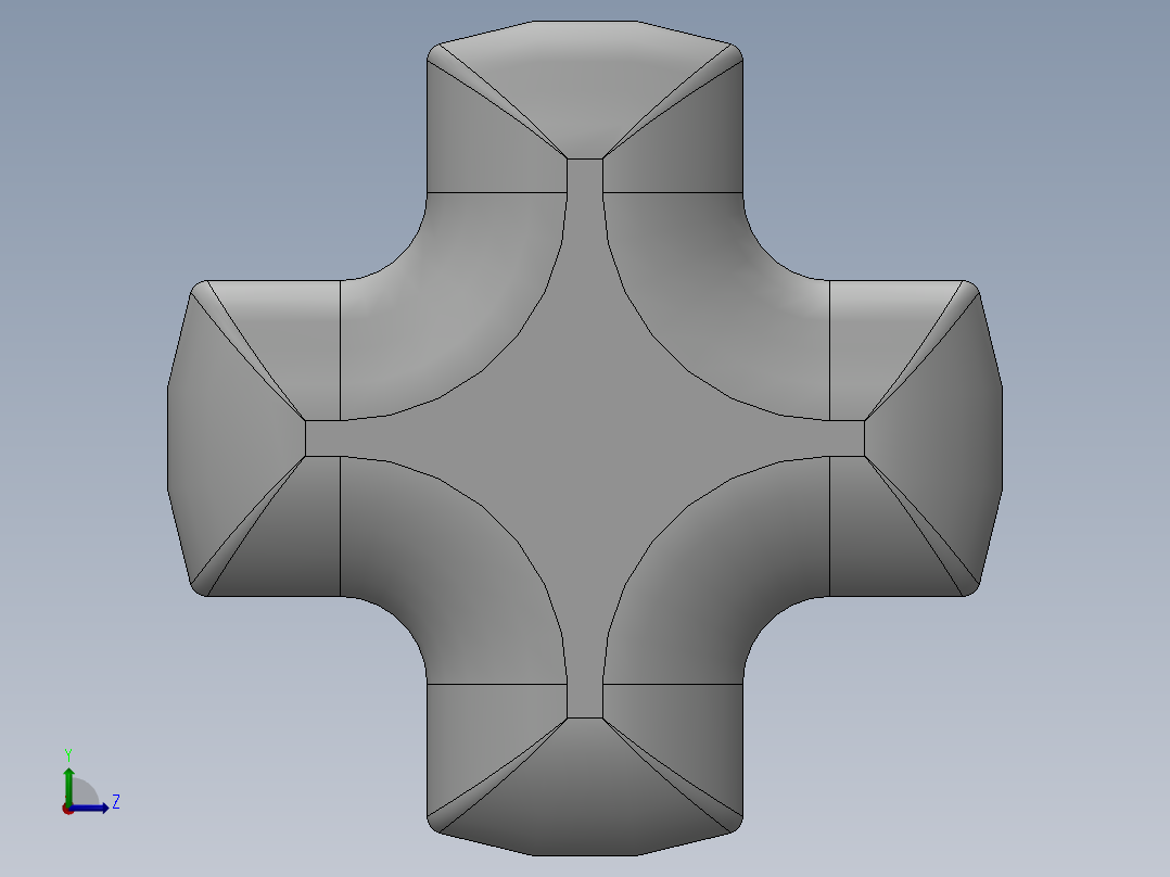 乐高机械组车桥-3707 White Technic Axle 8左视图