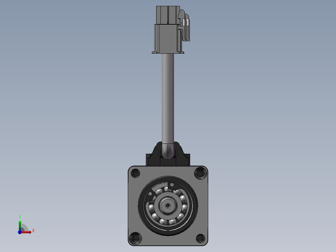 伺服电机 汇川 ISMH1-10B30CB-U132Z前视图
