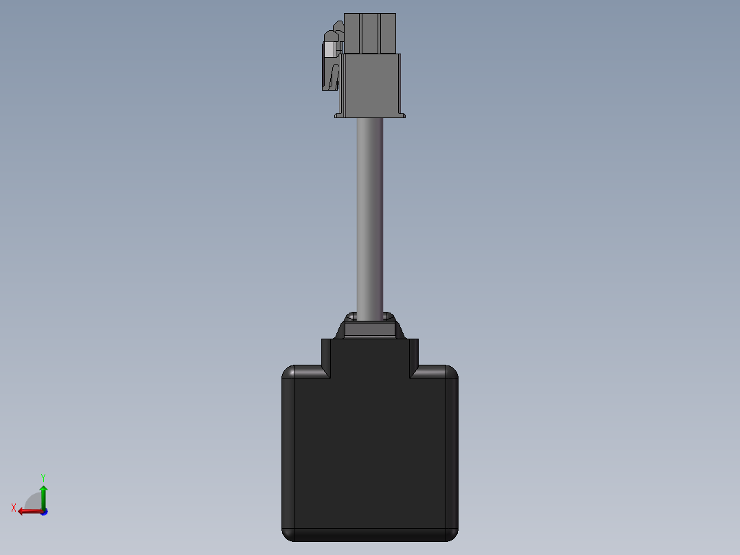 伺服电机 汇川 ISMH1-10B30CB-U132Z后视图