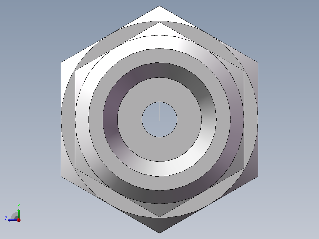 直通同径度接头、2C-12右视图