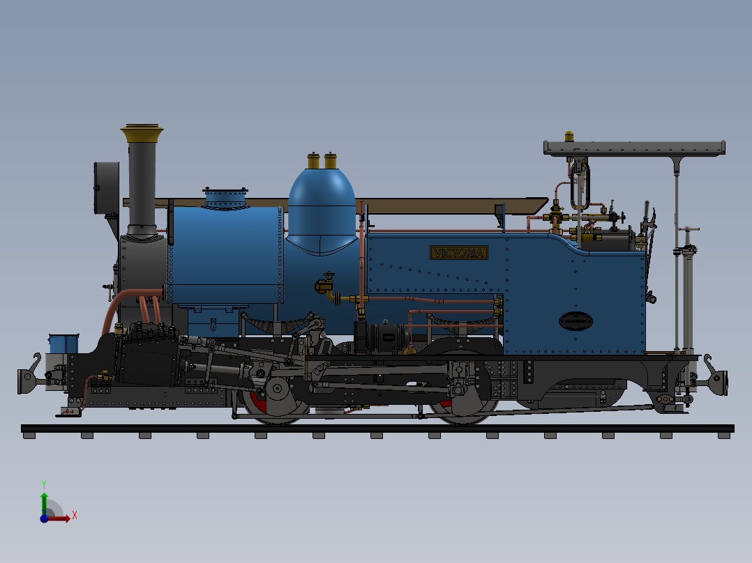 火车、动车、高铁(53)前视图