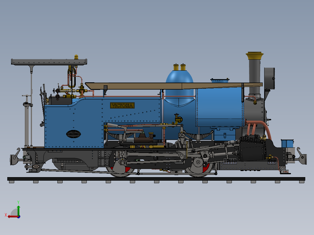 火车、动车、高铁(53)后视图