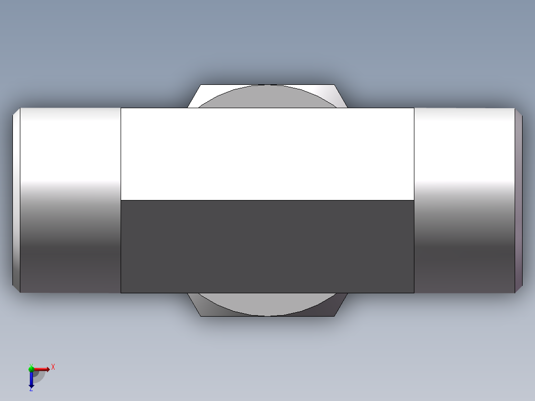 BC+BD 三通组合接头、BD-24俯视图