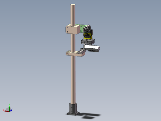 CCD工业摄像机固定机构