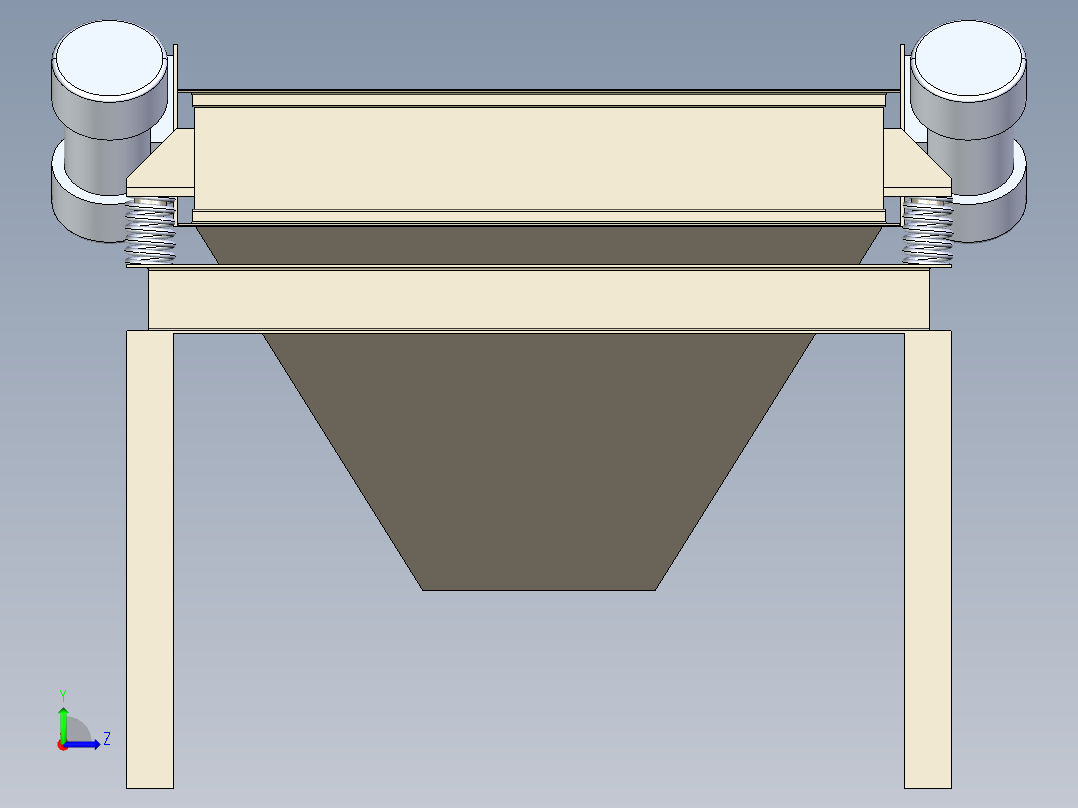 B3003871-振动筛左视图