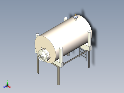基于人机工程学的一种存储罐体设计