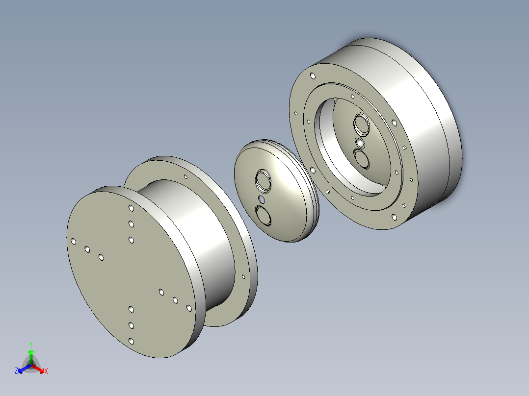 冲孔拉切边复合模