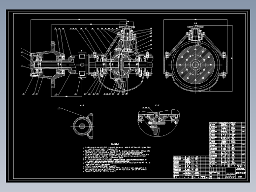 HLJ-QZ100整体式驱动桥设计