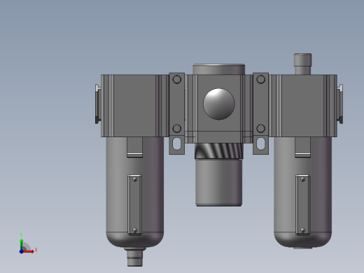 AirTAC气动元件 气源处理元件 GAC系列三联件