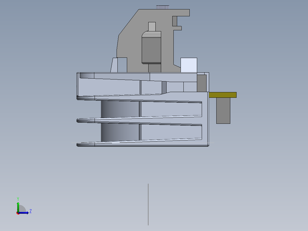 爱普生lx350打印头左视图