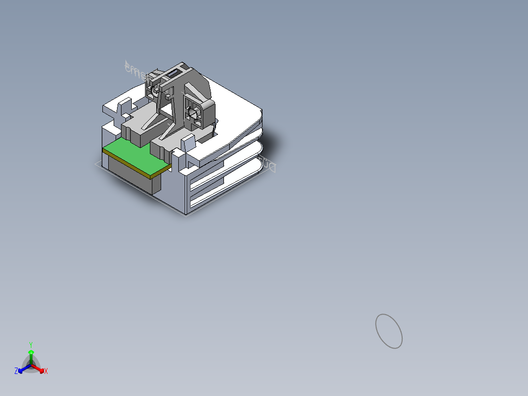 爱普生lx350打印头正等轴测图