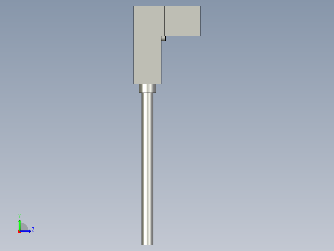 0-PM-L44CF感应器左视图