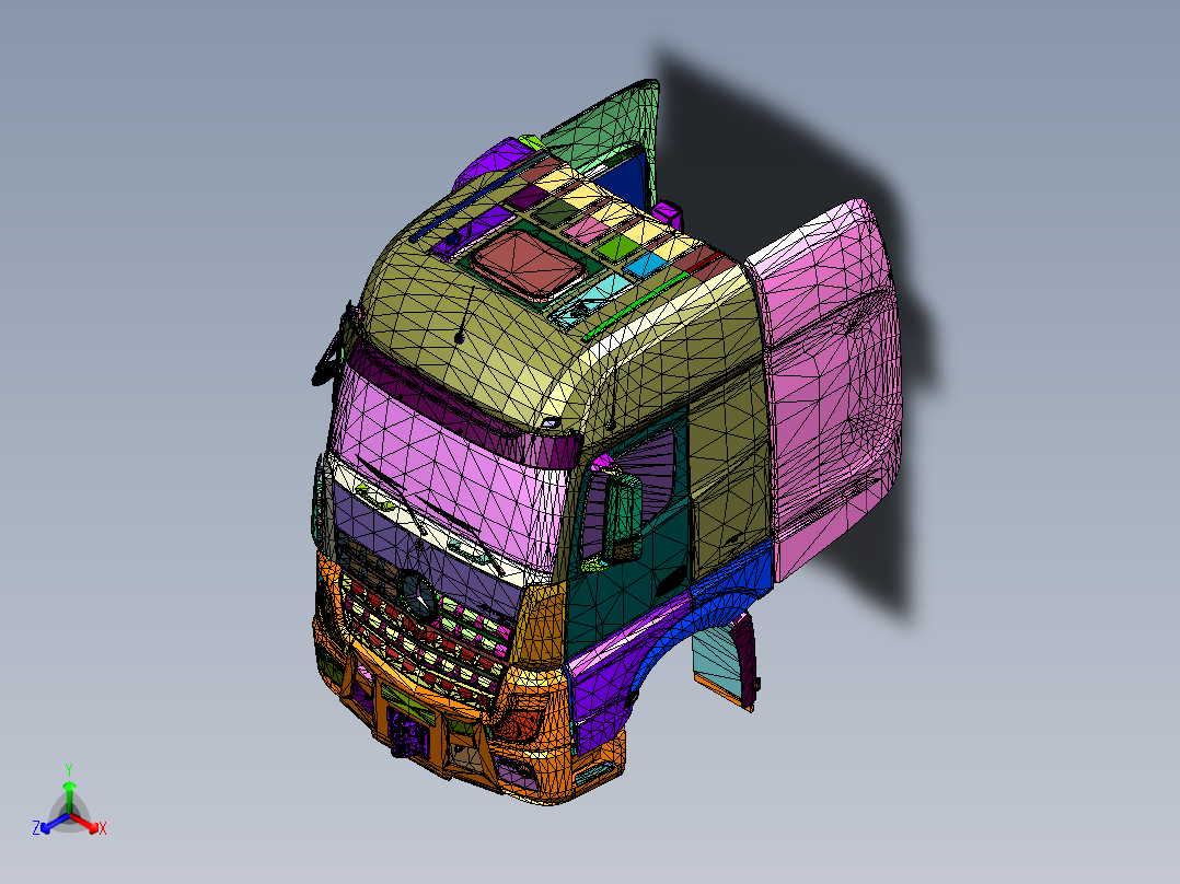 道路大型物件运输车