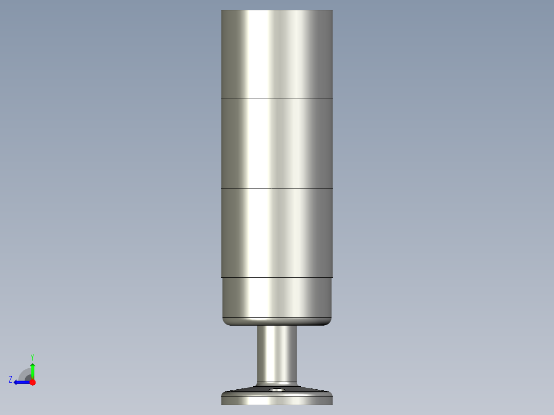 三色灯塔-020036右视图