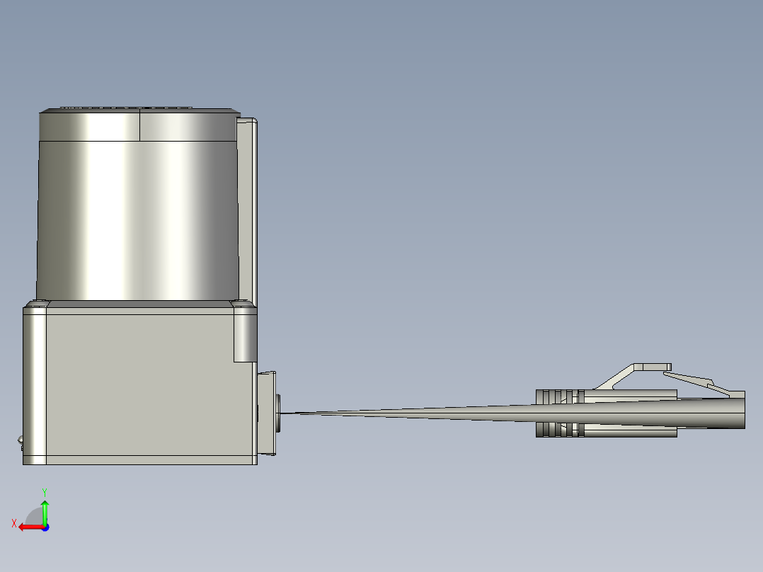 避障激光传感器SE-0535后视图