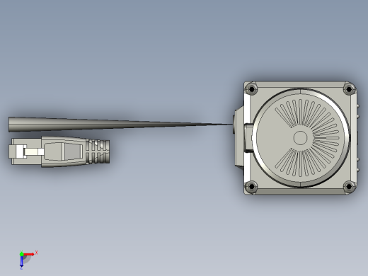 避障激光传感器SE-0535俯视缩略图