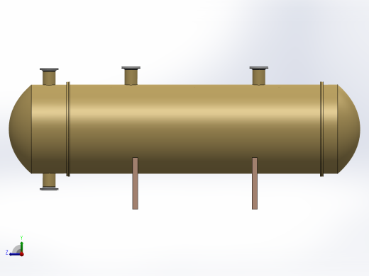 管壳式换热器右视缩略图