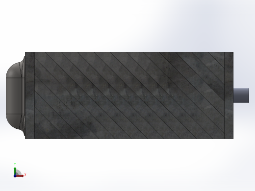 碎纸机零件装配图shredder-15833-模型格式为 sw前视缩略图