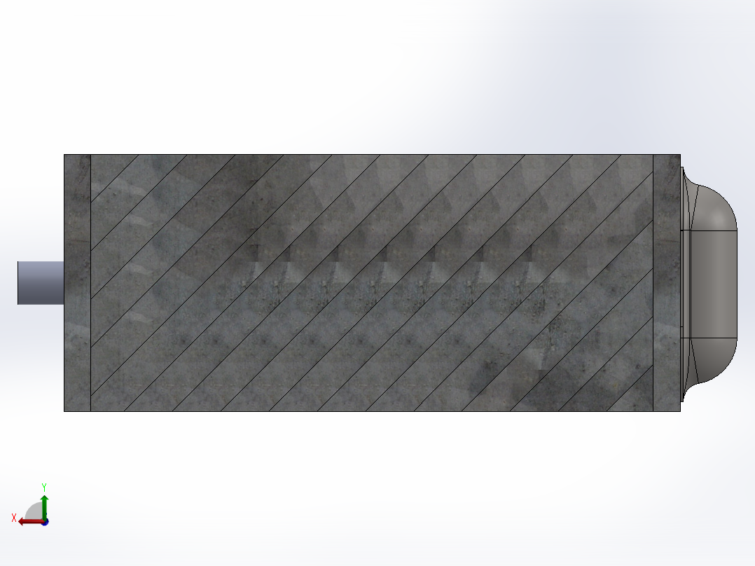 碎纸机零件装配图shredder-15833-模型格式为 sw后视图