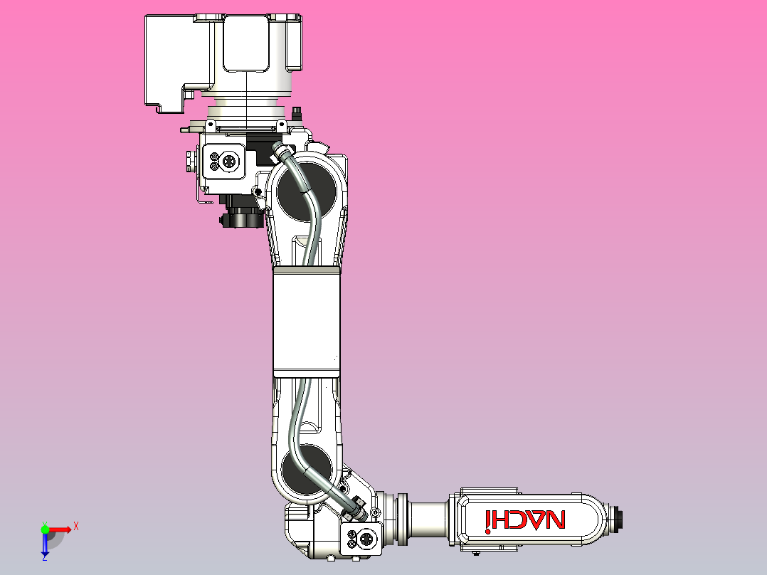 Nachi机器人MC20俯视图