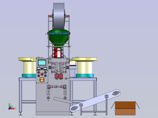 振动盘包装机器前视缩略图