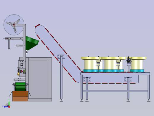 振动盘包装机器右视缩略图