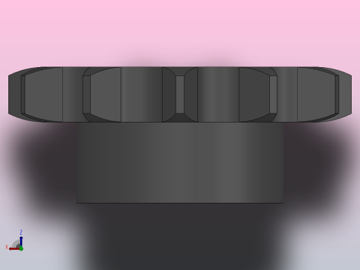 直孔链轮16B型_11-16B-1俯视缩略图