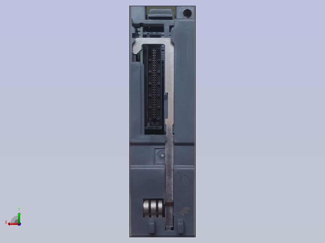 A0004860-QJ61BT11N CC-LINK产品类型 CC-Link远程IO模块后视图