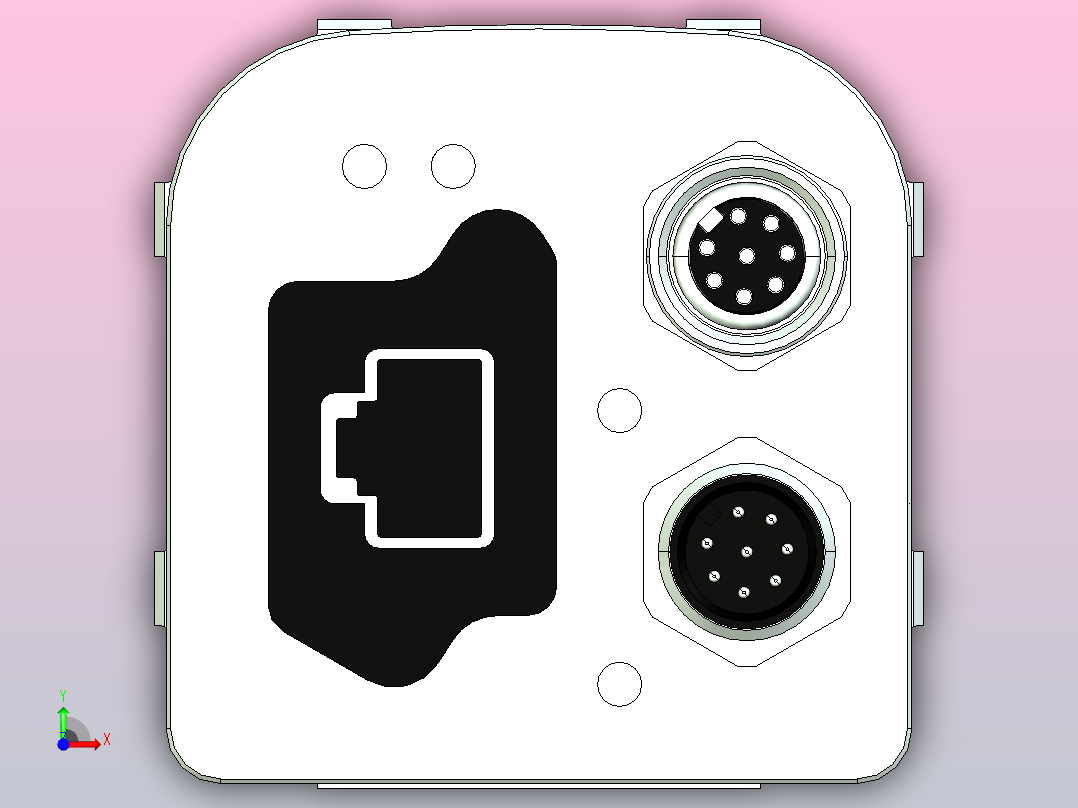 Ranger E图像识别仪器前视图