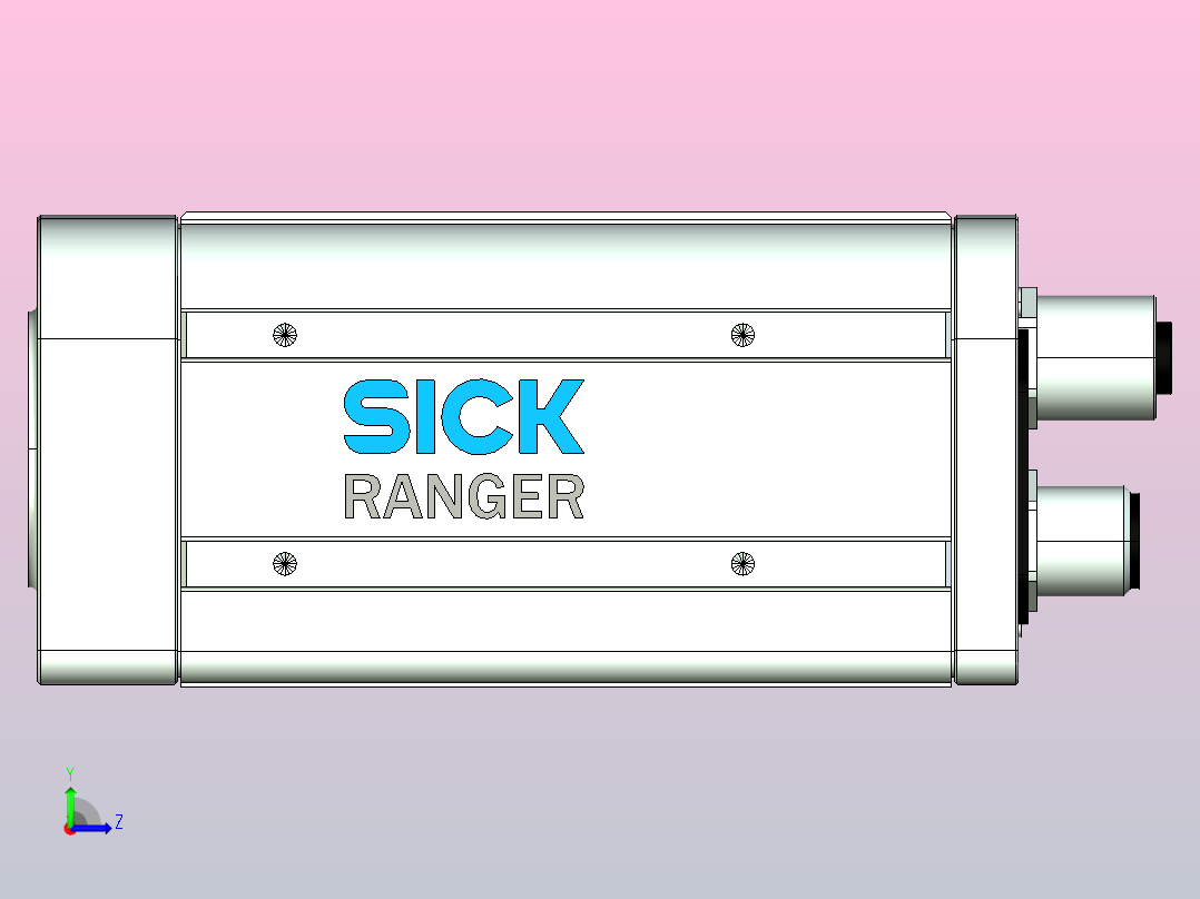Ranger E图像识别仪器左视图