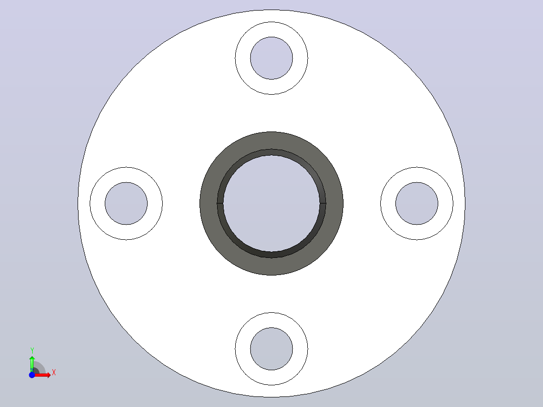 ZLHF..带法兰直线轴承 单衬型[ZLHFR-N-d8-D15-L24].rar.rar前视图
