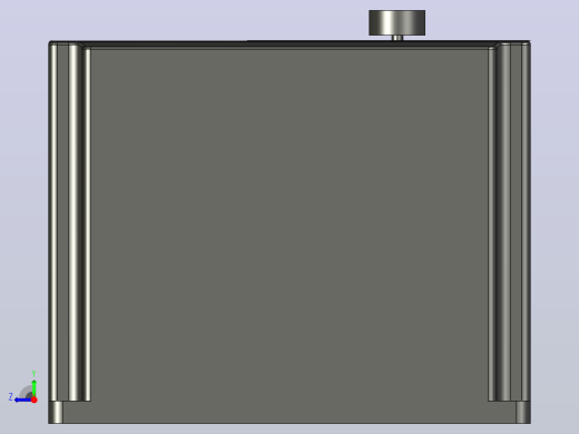 变频器的简化3d模型VFD YL620 2.2 kw右视缩略图