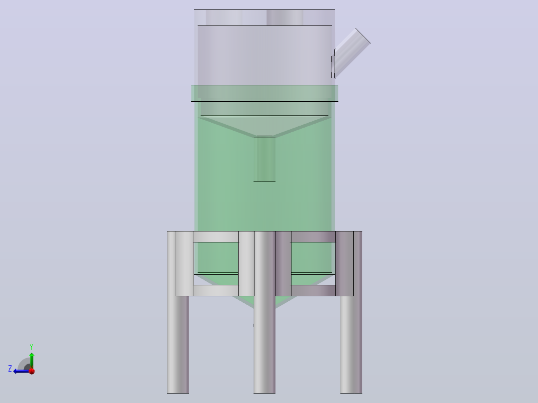 野外滤水器右视图