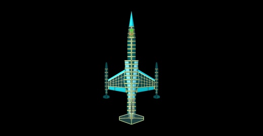 F-104战机实体组装模型缩略图