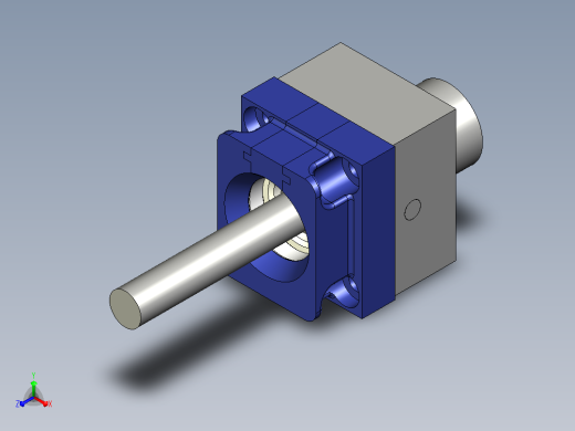 JZX110换档杆至MK3 Supra R154换档壳体正等轴测缩略图