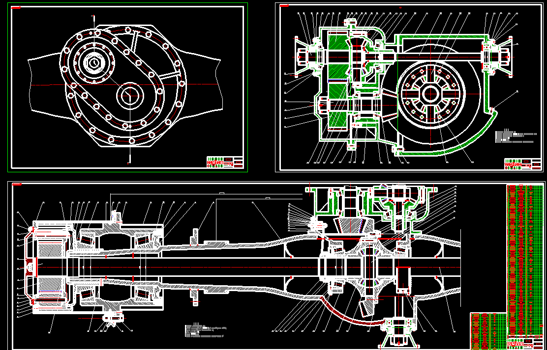 机械毕业设计-577_重型自卸汽车设计（驱动桥总成设计）