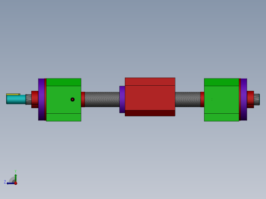丝杠传动组件右视缩略图