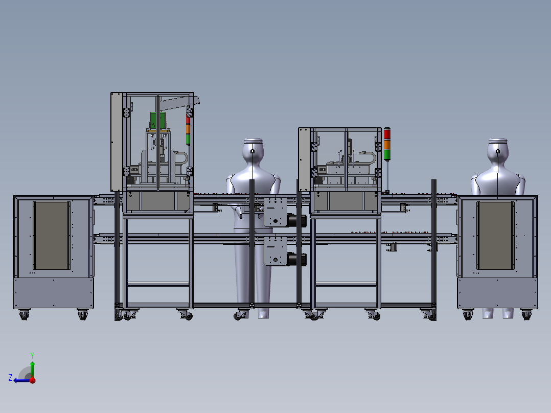 自动生产线右视图