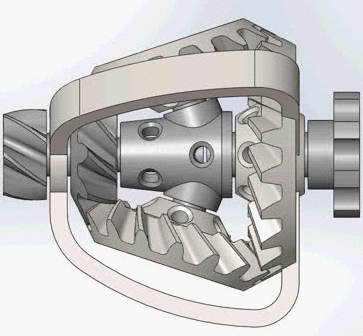 行星锥齿减速器三维建模图纸 Solidworks设计缩略图