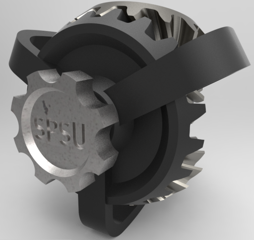行星锥齿减速器三维建模图纸 Solidworks设计缩略图
