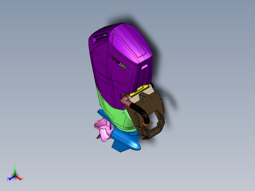 水星船外式发动机V12