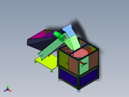 适配振动盘的零件补料机构