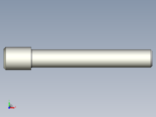 螺钉-Hexalobular_socket_screw-M18-120-60-27-23-11-C2.stp前视缩略图