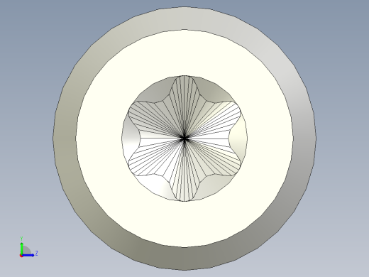 螺钉-Hexalobular_socket_screw-M18-120-60-27-23-11-C2.stp左视缩略图