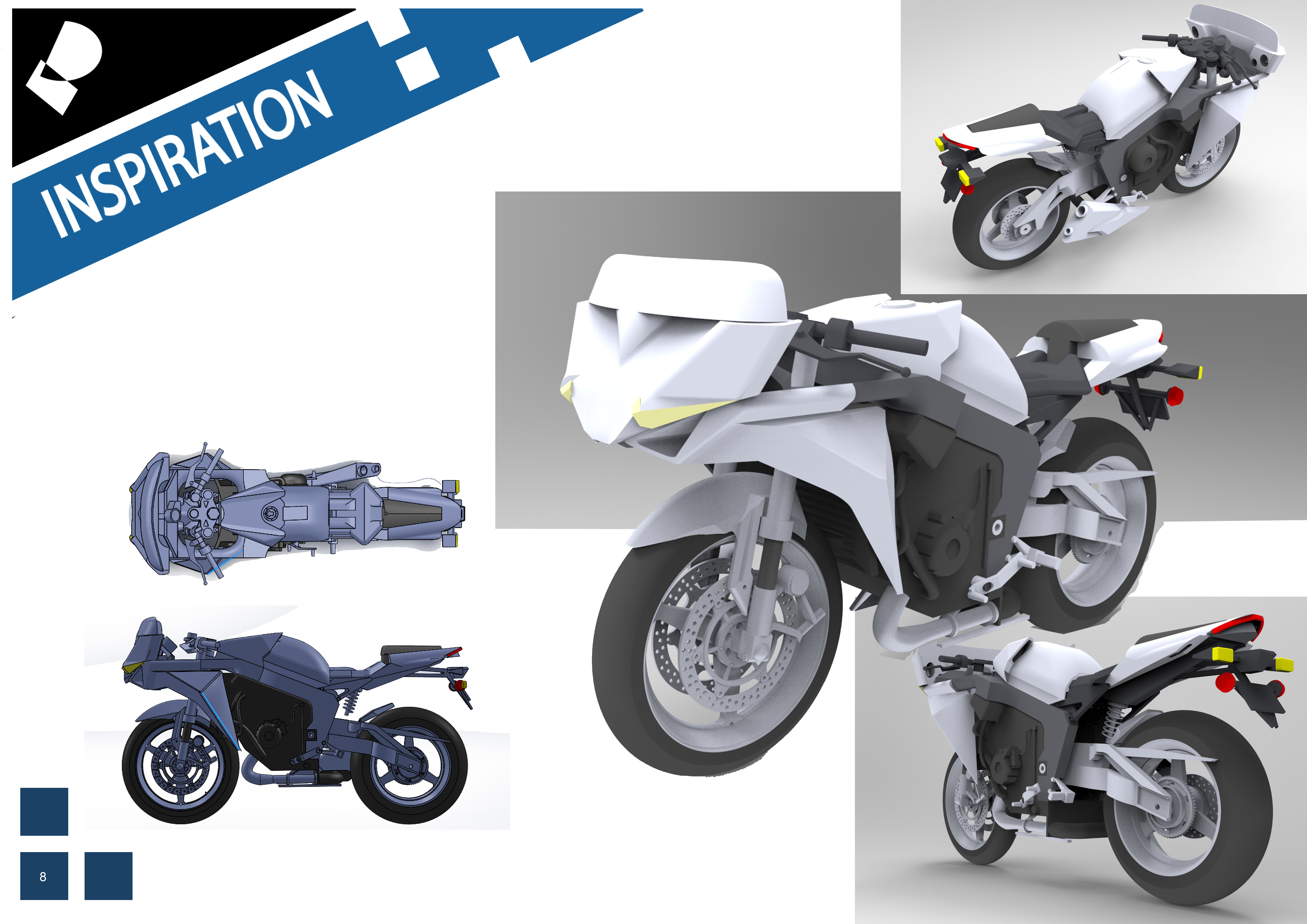 摩托车dragonfly-motorbike-SolidWorks2015